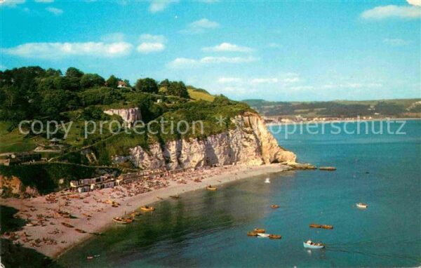 Beer Devon The Bay aerial view