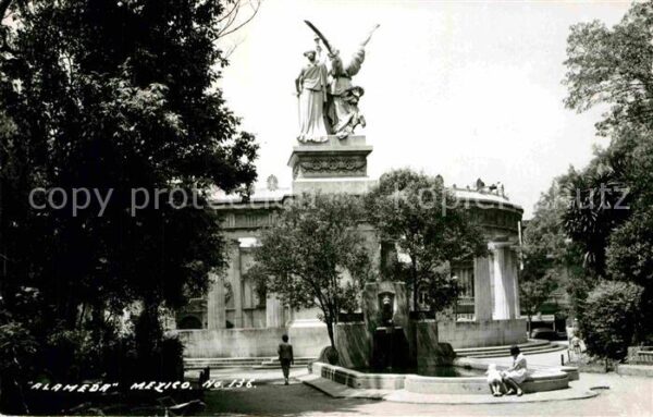 Alameda Mexico Hemiciclo a Benito Juarez