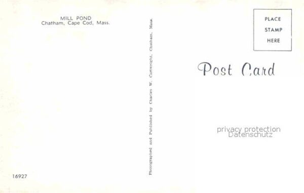 Chatham Massachusetts Mill Pond Cape Cod – Bild 2