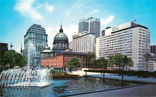 Montreal Quebec as seen from Place du Canada