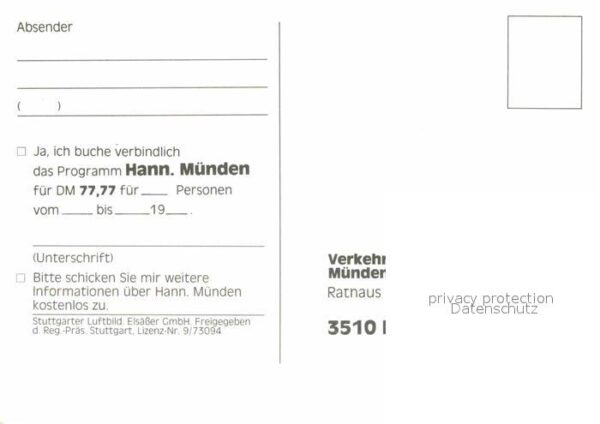 Hann. Muenden Stadtzentrum Fliegeraufnahme – Bild 2