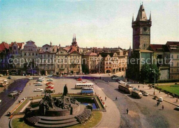 Praha Prahy Prague Staromestske namesti se Staromestskou r