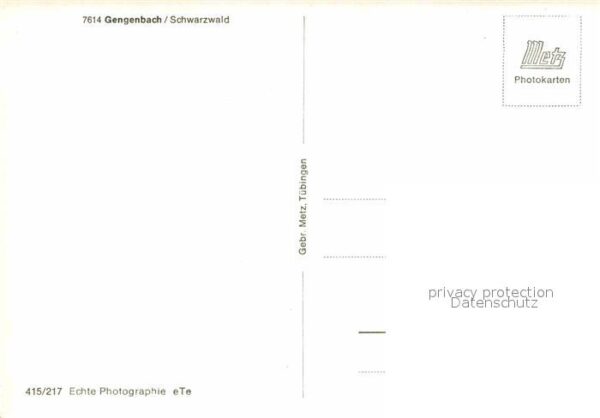 Gengenbach Ortsansicht mit Stadtkirche – Bild 2