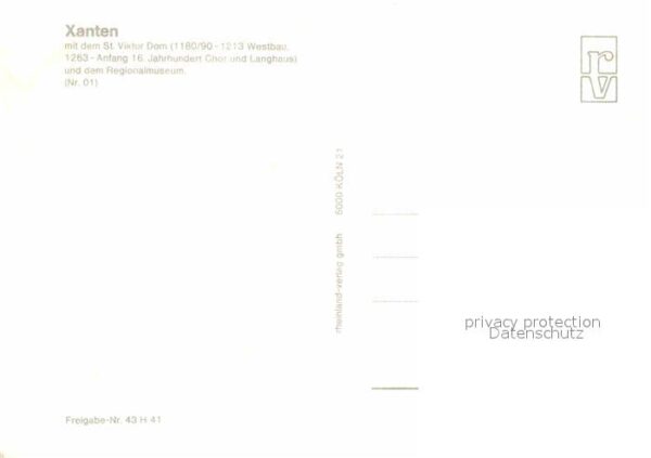 Xanten St Viktor Dom 12. Jhdt. Museum Fliegera – Bild 2
