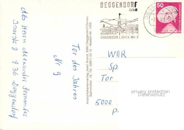Deggendorf Donau Grabkirche Brücke Pfarrkirche Maria Him – Bild 2