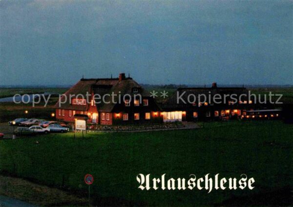 Hattstedtermarsch Hotel Restaurant Arlauschleuse Nachtauf