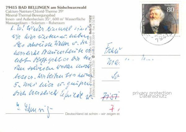 Bad Bellingen Thermalbad Kurort Schwarzwald Fliegerau – Bild 2