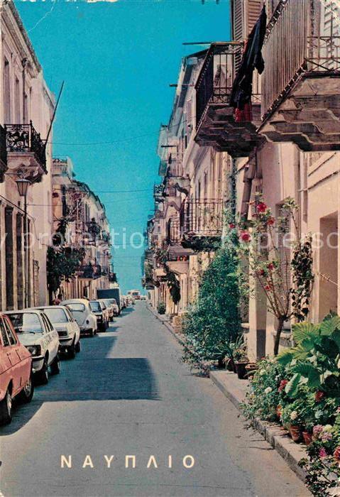 Nafplio Strassenpartie