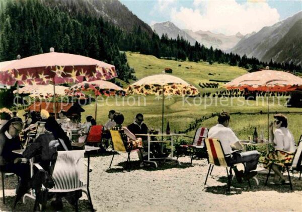 Kroessbach Gasthof Pension Edelweiss Terrasse Alpe
