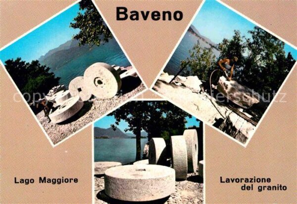 Baveno Lavorazione del granito Granit Verarbei