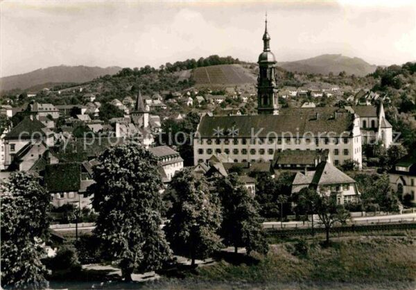 Gengenbach Ortsansicht mit Kirche