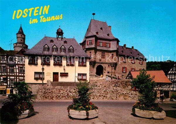 Idstein Rathaus Schloss Stadtmauer