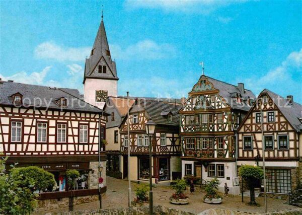Idstein König Adolf Platz Altstadt Fachwerkhäus
