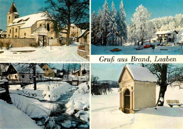 Brand-Laaben Kirche Kapelle Winterlandschaft