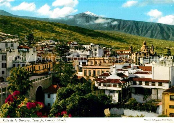 La Orotava Vista parcial de la Villa de la Orotava