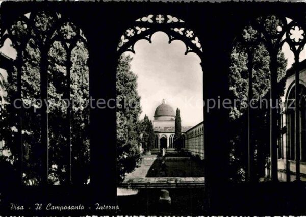 Pisa Il Camposanto interno