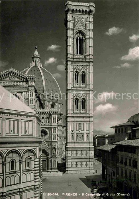Firenze Florenz Il Campanile di Giotto Duomo