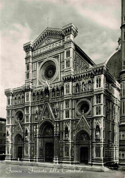 Firenze Florenz Facciata della Cattedrale