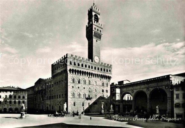 Firenze Florenz Piazza della Signoria Monumento