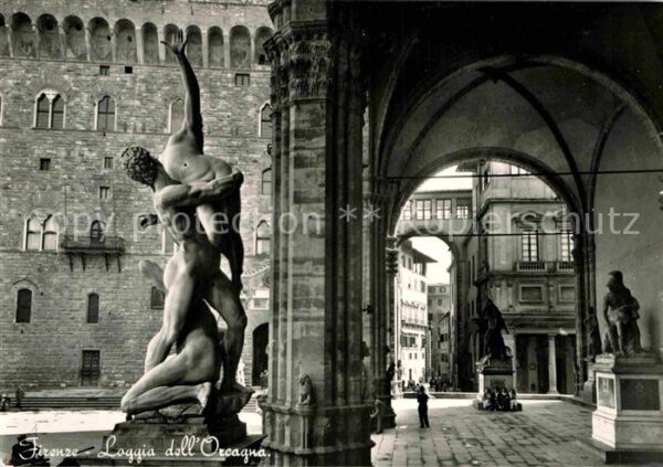 Firenze Florenz Loggia dell Orcagna