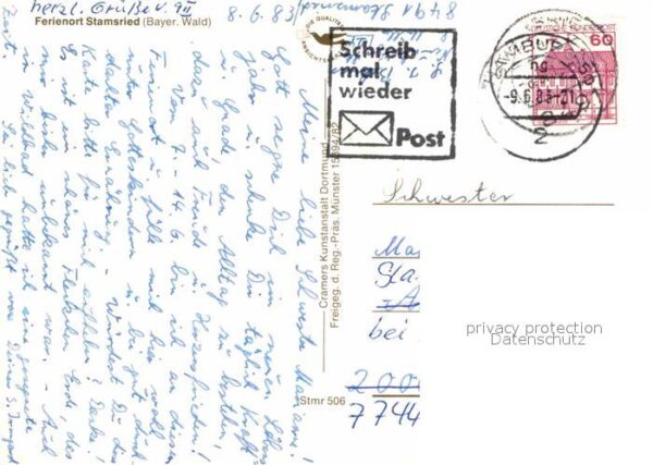 Stamsried Ferienort Bayerischer Wald Fliegeraufna – Bild 2