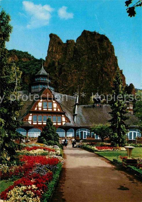 Bad Muenster Stein Ebernburg Badhaus Parkanlagen Rheingrafenstein
