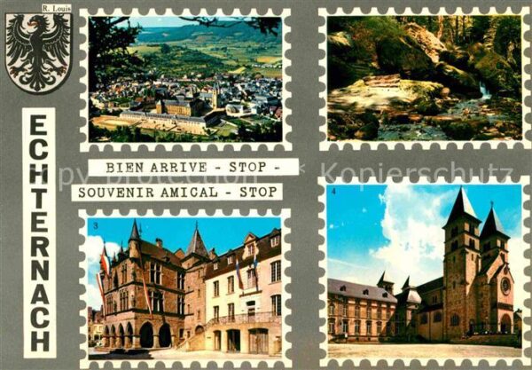 Echternach Panorama Hallenbach Denzelt Hotel de Vi