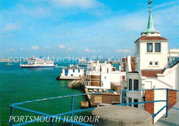 Portsmouth Harbour Hafen Fähre