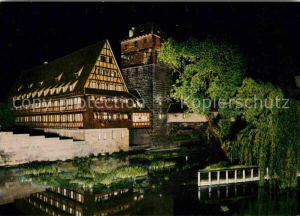 Nuernberg Henkersteg Weinstadel 15. Jhdt. Histori