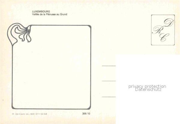 LUXEMBOURG  Luxemburg Vallee de la Petrusse au Grund – Bild 2