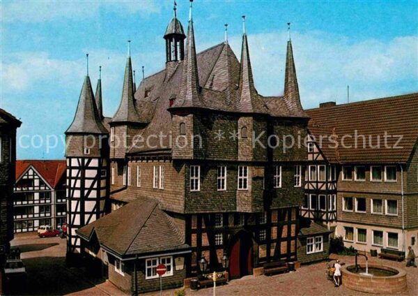 Frankenberg Eder Rathaus Historisches Gebäude