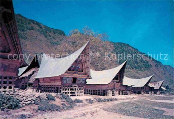 Toba Lake Batak Traditional House