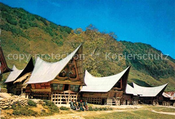 Toba Lake Batak Traditional House