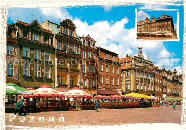 Poznan Posen Stary Rynek Marktplatz