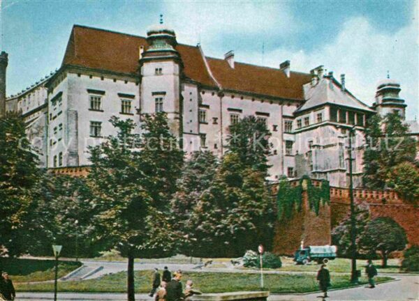 Krakow Krakau Zamek na Wawelu Schloss