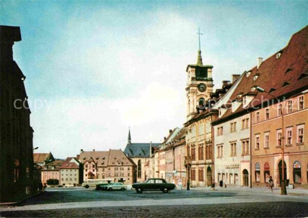 Cheb Eger Namesti krale Jiriho König Georgsplatz