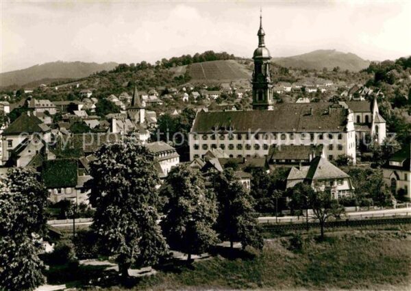 Gengenbach Ortsansicht mit Kirche