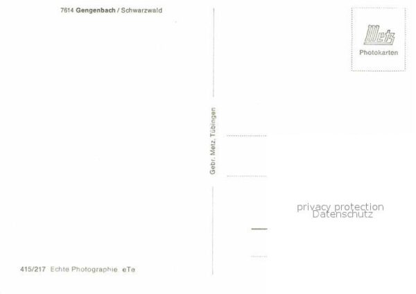 Gengenbach Ortsansicht mit Kirche – Bild 2