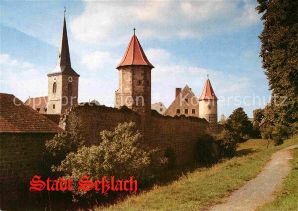 Sesslach Stadtmauer Türme Landes und Bundessiege
