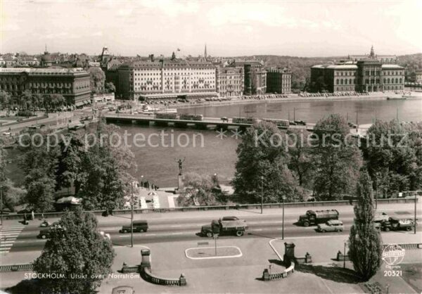 Stockholm Utsikt over Norrström