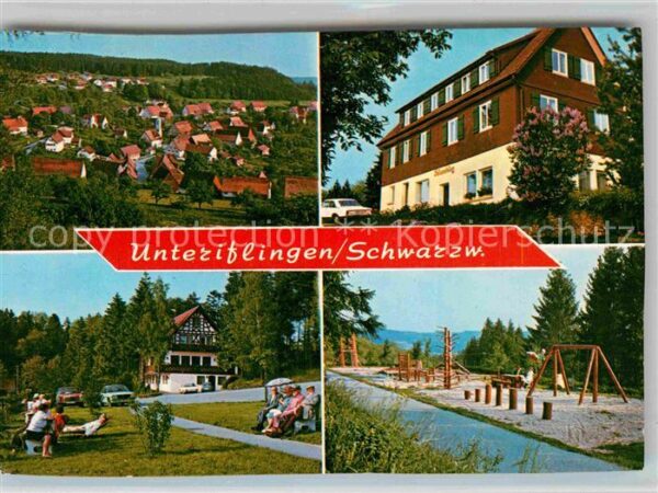 Unteriflingen Teilansichten Freizeitheim Felsenburg K