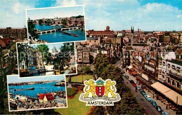 Amsterdam Niederlande Teilansichten