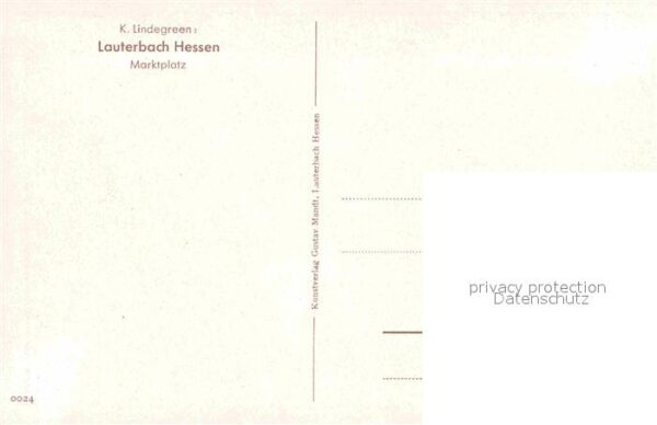 Lauterbach Hessen Marktplatz – Bild 2