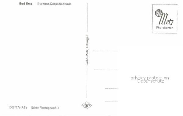 Bad Ems Kurhaus Kurpromenade bei Nacht – Bild 2