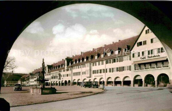 Freudenstadt Partie am Marktplatz