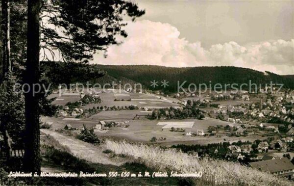 Baiersbronn Schwarzwald Panorama