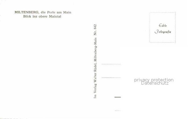 Miltenberg Main Blick ins obere Maintal – Bild 2