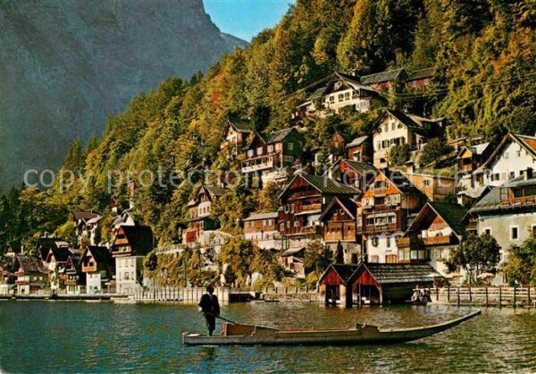 Hallstatt Austria Siedlung aus der Keltenzeit am Hallstät