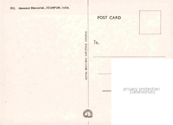 Jodhpur Jaswant Memorial – Bild 2