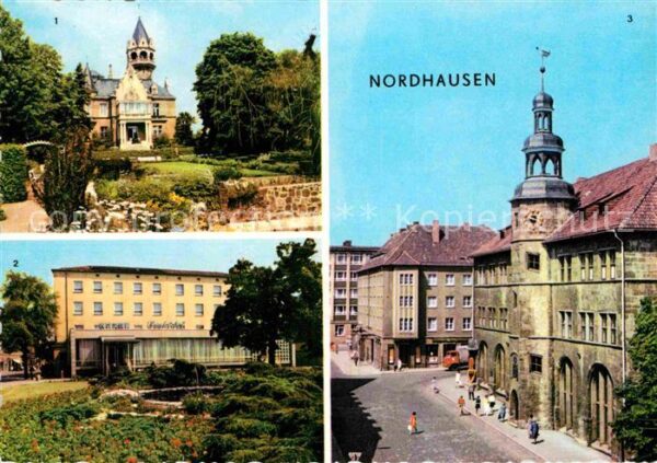 Nordhausen Thueringen Mayenburgmuseum HO Hotel Handelshof Rat